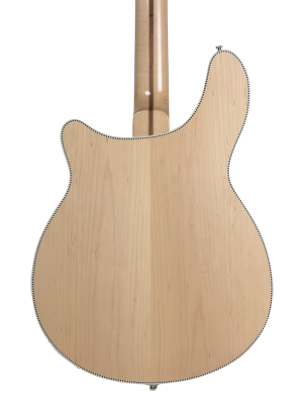 Preview: RICKENBACKER Bassgitarre, 4005V, Semi-Acoustic Body, stereo, Mapleglo