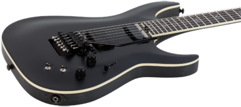Preview: SCHECTER E-Gitarre, SLS Elite C-1 FR S Evil Twin, Satin Black