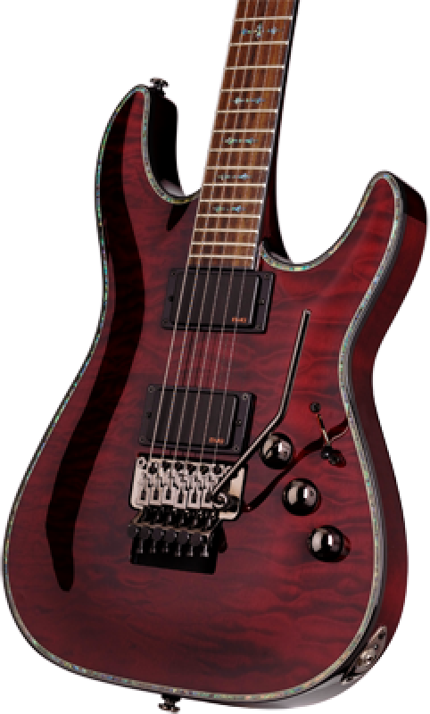 Preview: SCHECTER E-Gitarre, Hellraiser C-1 FR, Black Cherry