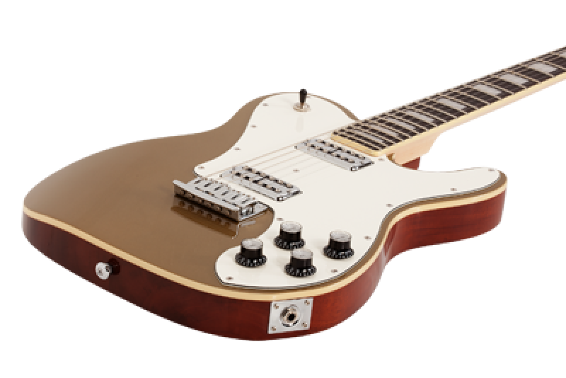 Preview: SCHECTER E-Gitarre, Vintage PT Fastback, Gold Top