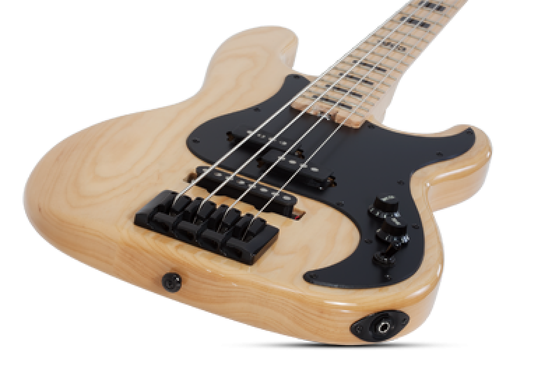 Preview: SCHECTER Bassgitarre, Signature Justin Beck V Ani, Gloss Natural