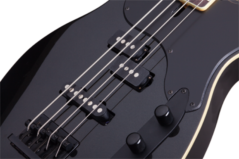 Preview: SCHECTER Bassgitarre, Signature Michael Anthony, Carbon Grey