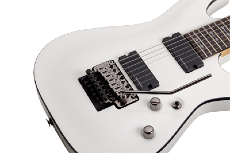 Preview: SCHECTER E-Gitarre, Demon 7 FR, Vintage White