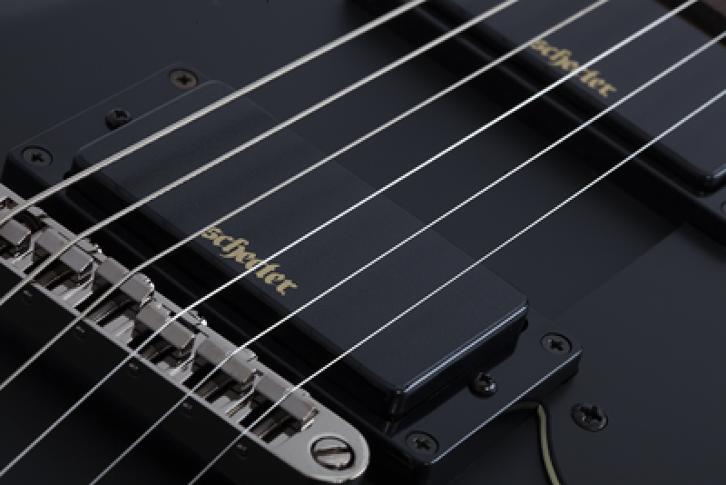 Preview: SCHECTER E-Gitarre, Demon S-II, Aged Black Satin