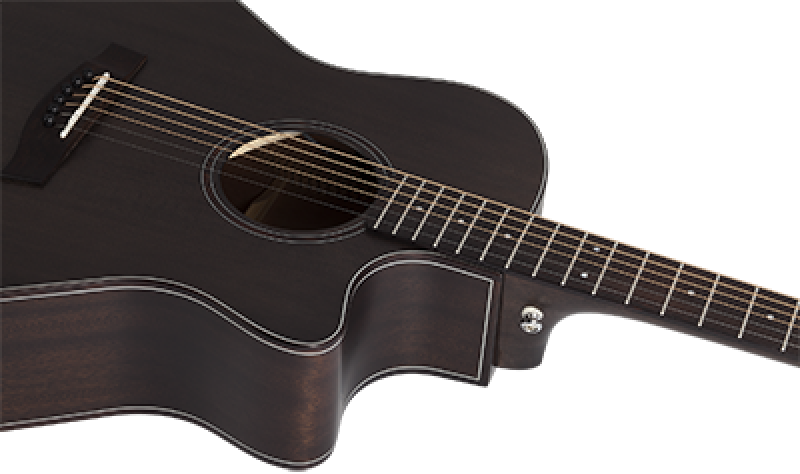 Preview: SCHECTER Westerngitarre, Orleans Studio, See-Thru Black Satin