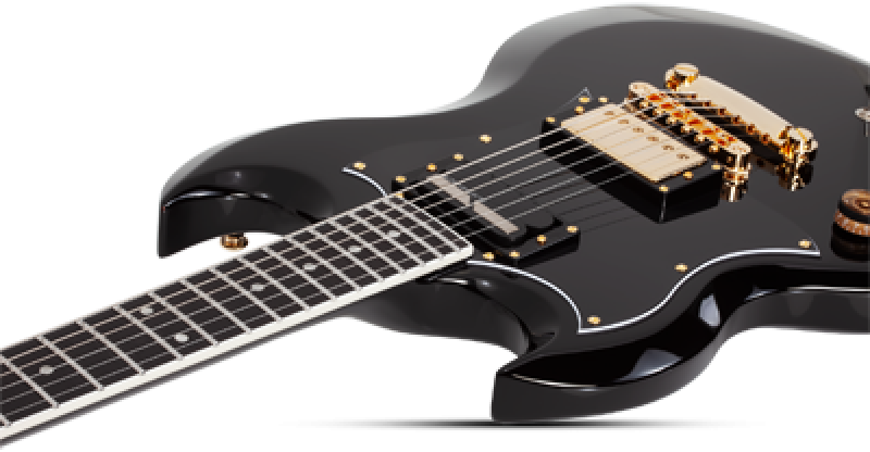 Preview: SCHECTER E-Gitarre, Signature Zacky Vengeance ZV H6LLYW66D-S, Black, L