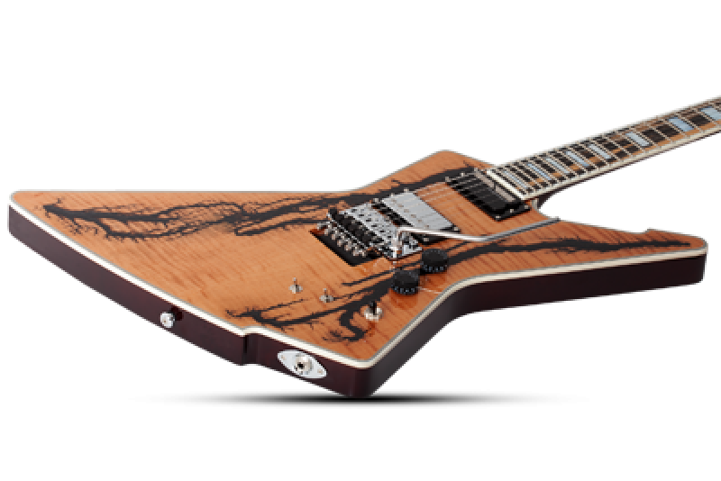 Preview: SCHECTER E-Gitarre, E-1 FR S Electro Resin, Gloss Natural