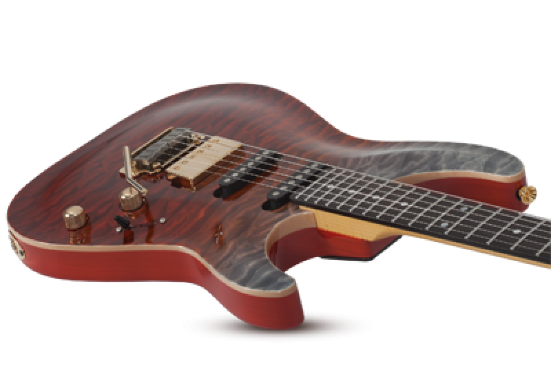 Preview: SCHECTER E-Gitarre, California Classic, Bengal Fade