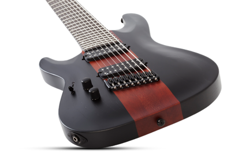 Preview: SCHECTER E-Gitarre, Signature, C-8 Rob Scallon, Dark Roast, Linkshände
