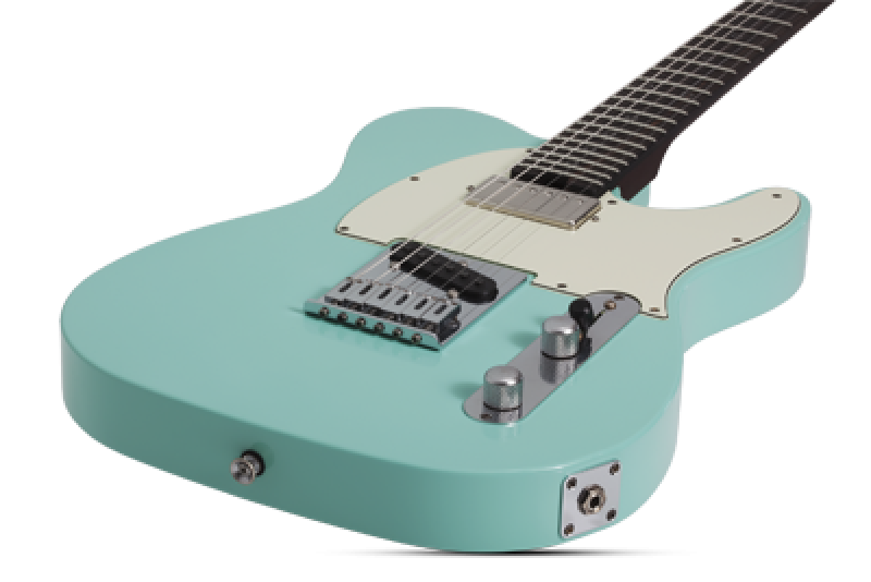Preview: SCHECTER E-Gitarre, USA Custom Nick Johnston PT Wembley, Atomic Green