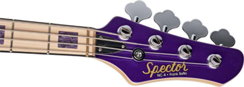 Preview: SPECTOR Bassgitarre, Icon, NC-4, Frank Bello Signature Bass, Metallic