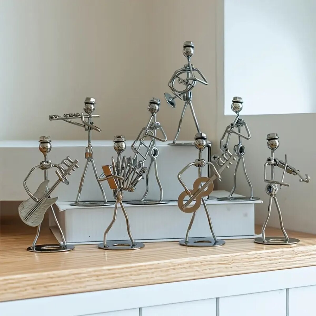 ROCK-HUS Draht-Musiker Komplette Band