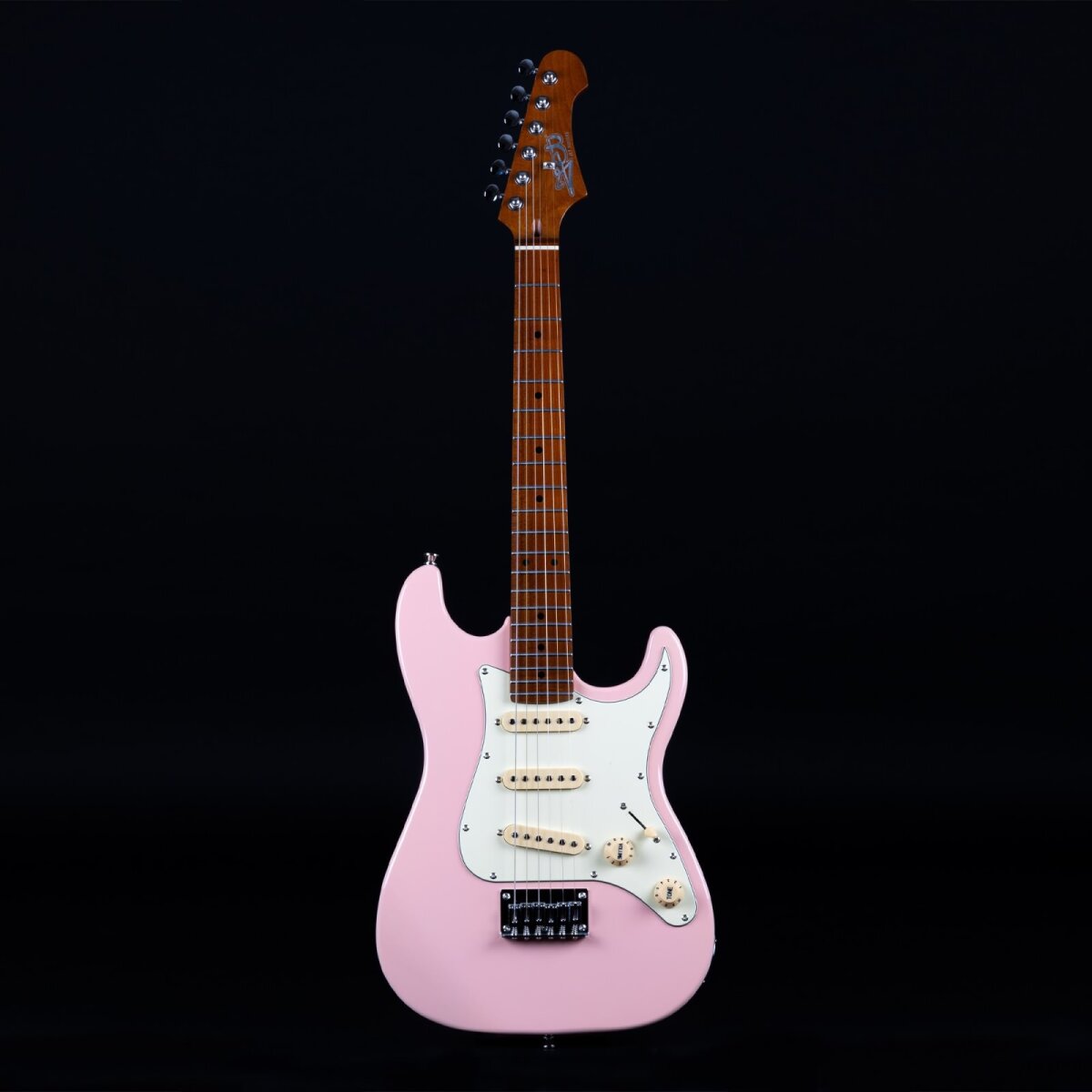 ROCK-HUS 3/4 E-Gitarre Jet Guitars JS-300 Mini Shell Pink
