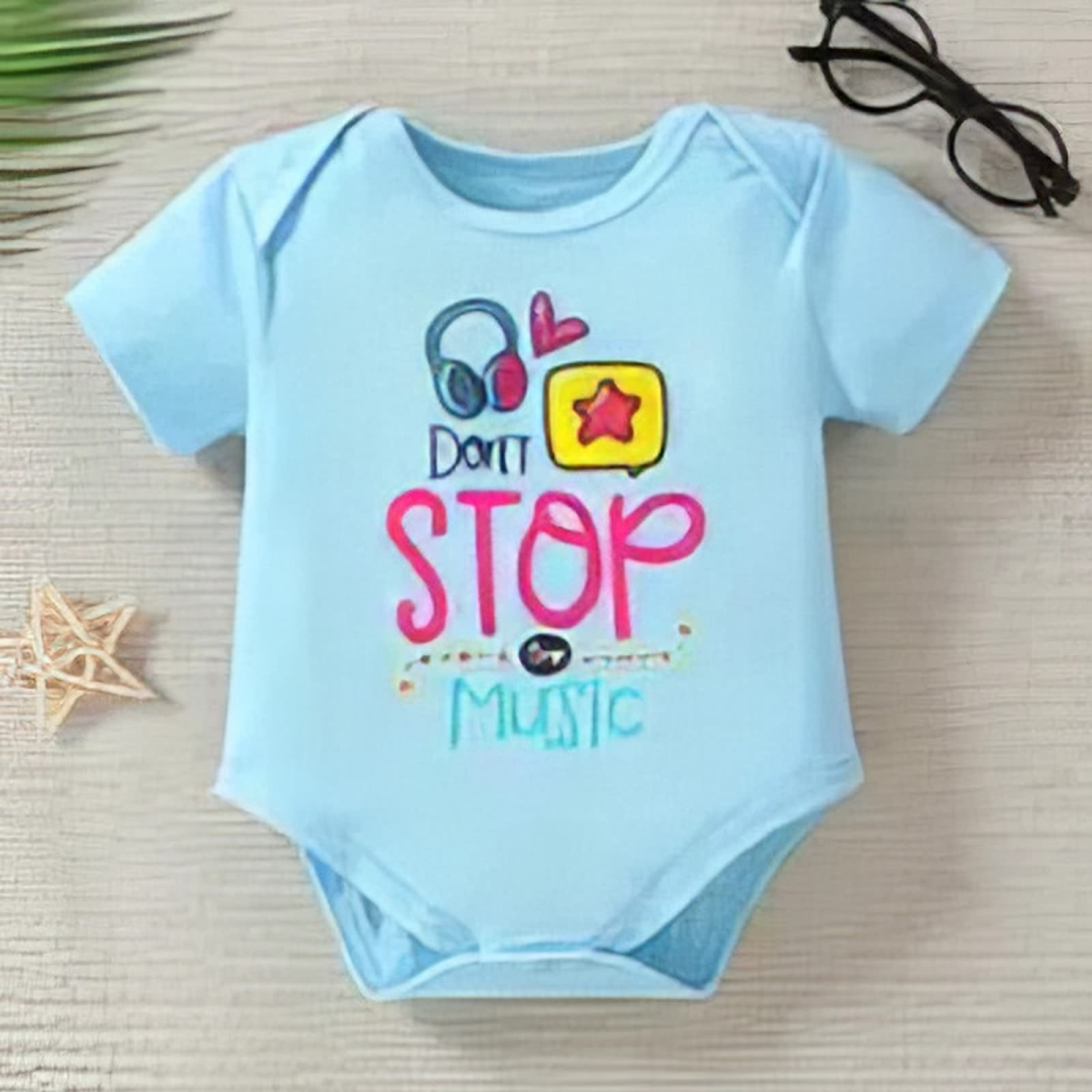 ROCK-HUS Body "Don´t stop the Music" Baumwolle 62-68