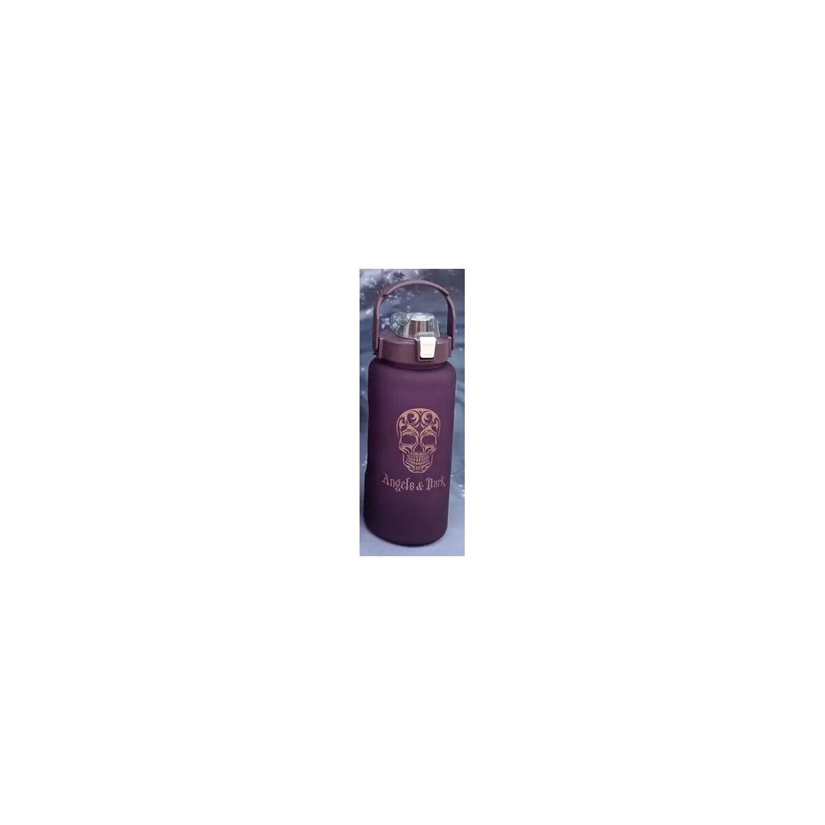 ROCK-HUS Trinkflasche Angels & Dark 2000 ml Rot