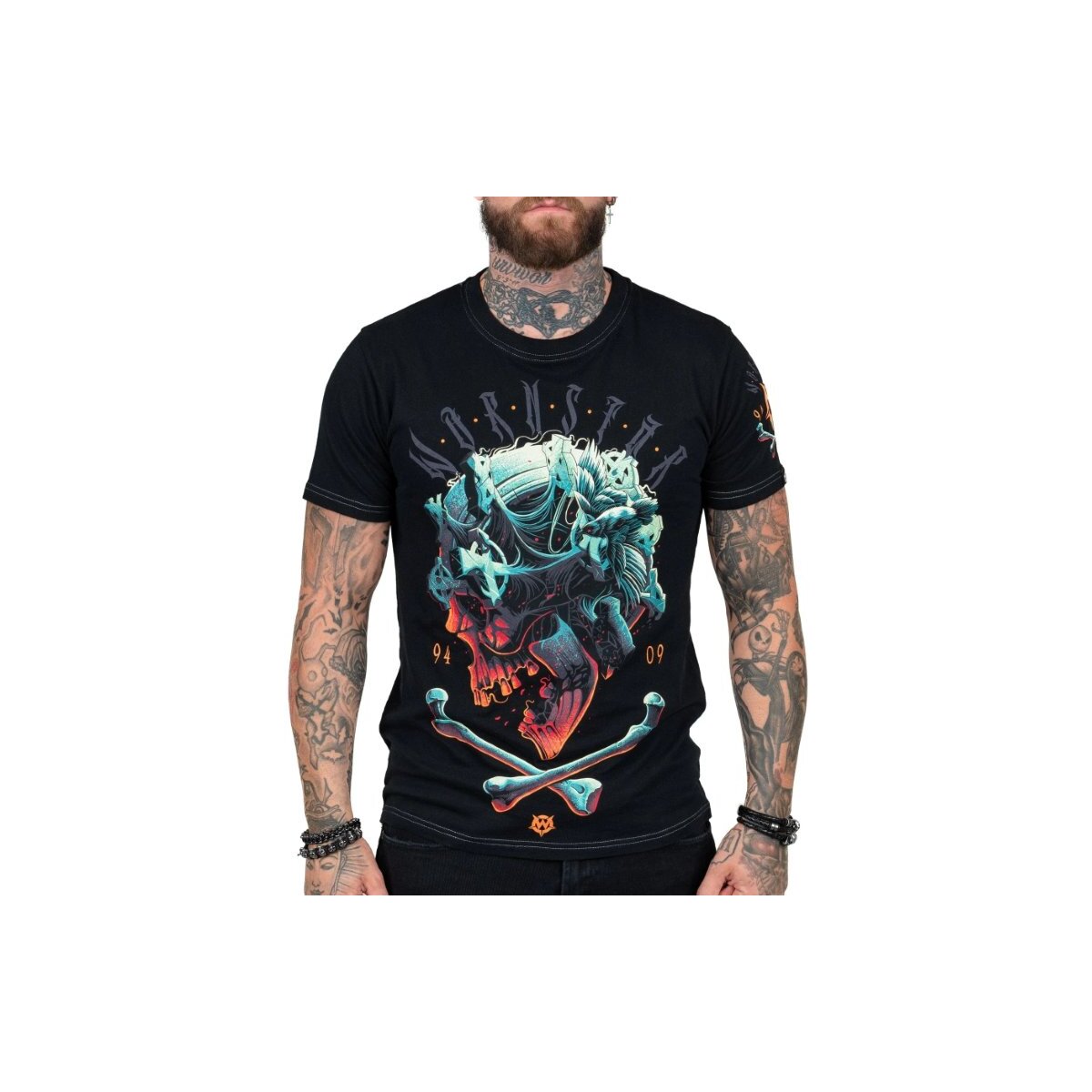 WORNSTAR Artist Asylum Collection T-Shirt Boneyard Tee Schwarz S