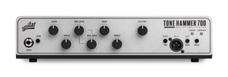 AGUILAR Basstopteil, Tone Hammer 700 V2, ein Kanal, 700W, silber