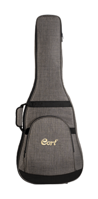 CORT Tasche, CPAG10, grau, Premium Gigbag für Westerngitarre