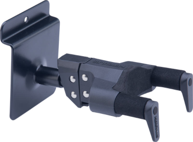 HERCULES Ukulelenwandhalter, AGS, kurz, für Slatwall 16mm