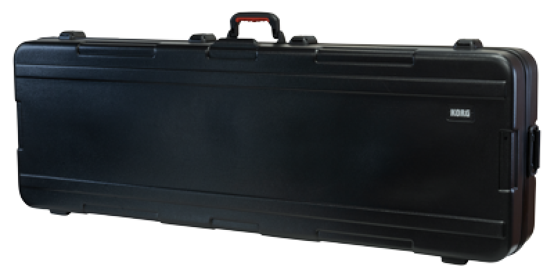 KORG Koffer, Hardcase, für Keyboards mit 88 Tasten, mit Rollen, schwar