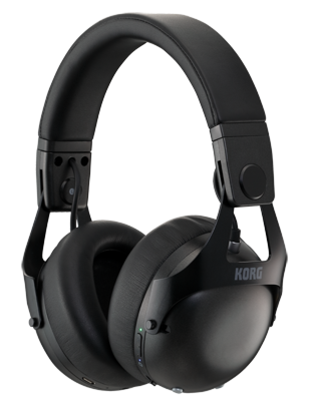 KORG Kopfhörer, NC-Q1, Noise Cancelling, Bluetooth, schwarz, für DJs