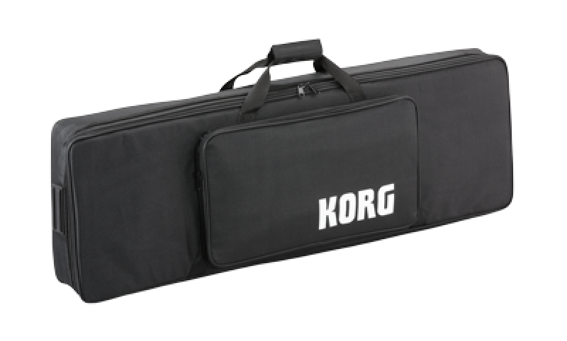 KORG Tasche, KROME 61 + KingKORG, Griffe, Gurte, Staufach, schwarz
