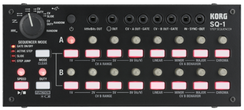 KORG Sequenzer, analog, SQ1, analoger Stepsequenzer