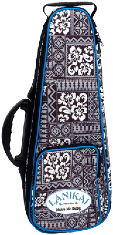 LANIKAI Koffer, Tribal Softcase für Sopranukulele