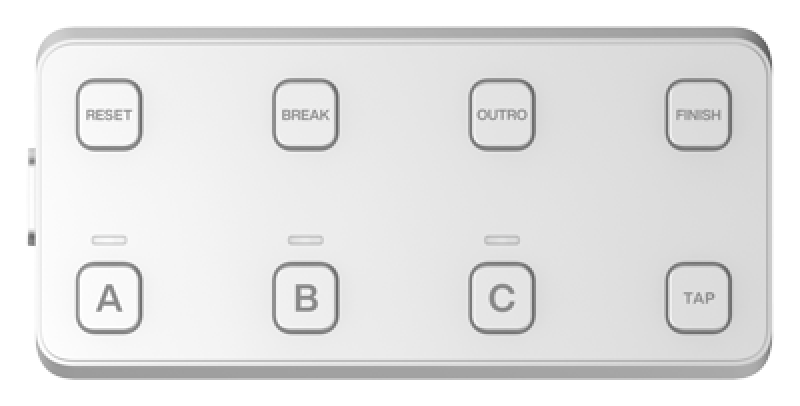 LAVA Fußschalter, LiveDrum Pedal, silver, Soft Bag