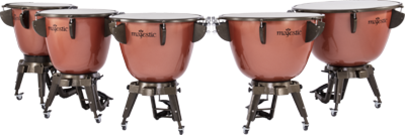 MAJESTIC Pauke, Harmonic Series, 20", Fiberglas, tiefgezogen, internat