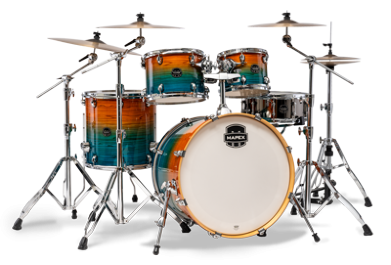 MAPEX Shellset, Armory, Stage, mit Rosette, Ocean Sunset #JG