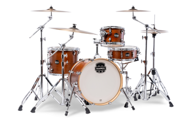 MAPEX Shellset, Mars Maple, Bebop, Cortado Satin #WM