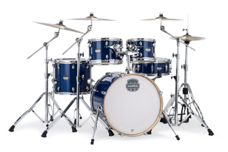 MAPEX Shellset, Mars Maple, Fusion, Midnight Blue #OD