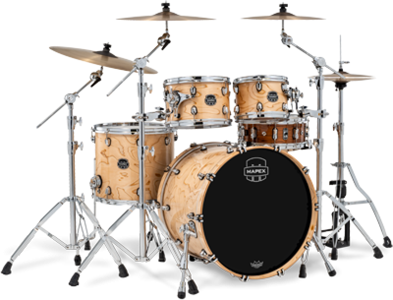 MAPEX Shellset, Saturn VI, Stage, Exotic Natural Burl #XN