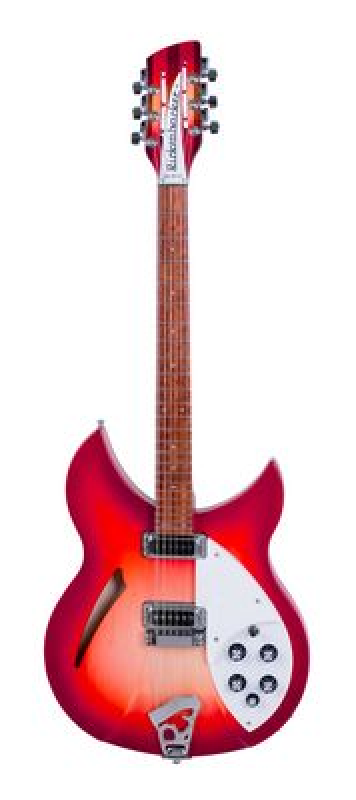 RICKENBACKER E-Gitarre, 330/12, Fireglo, 12-Saiter, Koffer