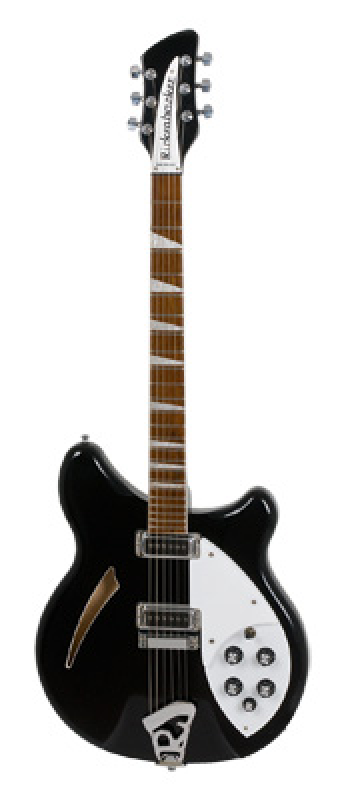 RICKENBACKER E-Gitarre, 360, Jetglo, Koffer