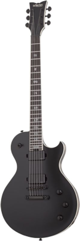 SCHECTER E-Gitarre, SLS Elite Solo-II Evil Twin, Satin Black