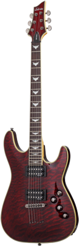 SCHECTER E-Gitarre, Omen Extreme 6, Black Cherry