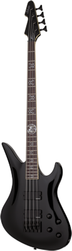 SCHECTER Bassgitarre, Signature Dale Stewart Avenger, Gloss Black