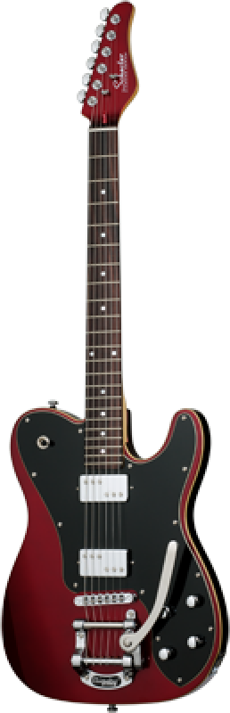 SCHECTER E-Gitarre, Vintage PT Fastback II B, Metallic Red