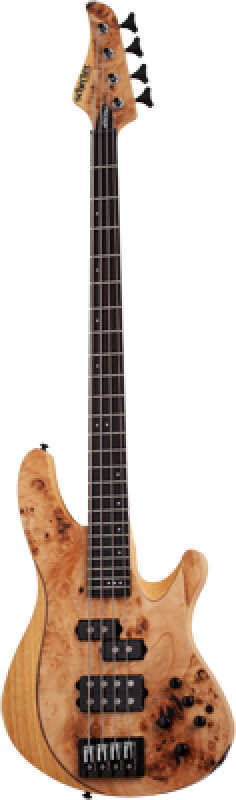 SCHECTER Bassgitarre, Reaper-4, Natural Satin