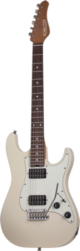 SCHECTER E-Gitarre, Sunset Custom USA Wembley HH, Vintage White Aged N