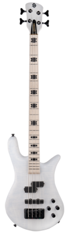 SPECTOR Bassgitarre, Euro4LX Exklusiv, 4-Saiter, aktiv, White Stain Ma
