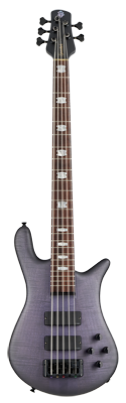 SPECTOR Bassgitarre, Euro LX, 5-Saiter, aktiv, Nightshade Matte