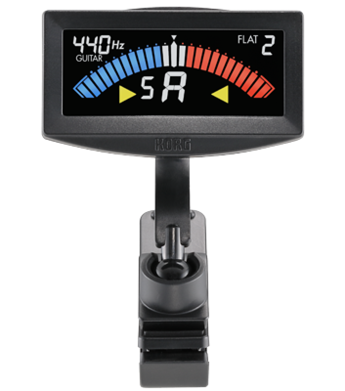 KORG Stimmgerät, chromatisch, AW-4, Clip-On, schwarz
