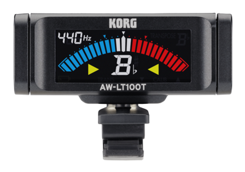 KORG Stimmgerät, chromatisch, AW-LT100 T, Clip-On, schwarz