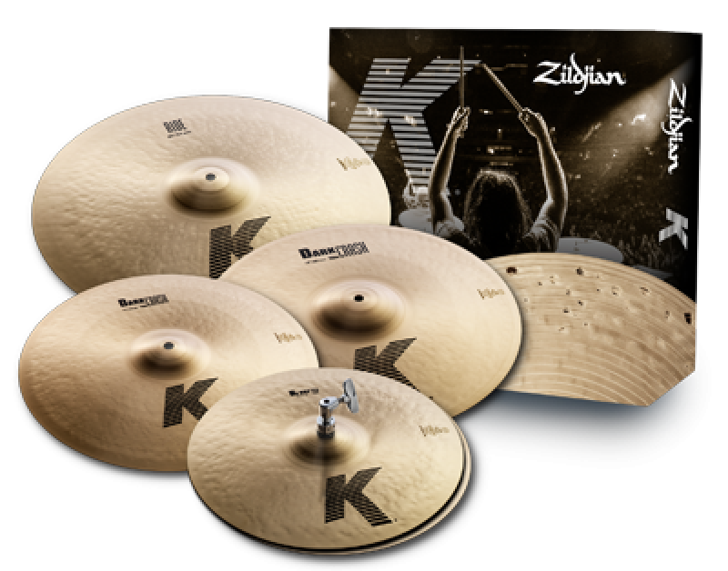 ZILDJIAN Beckenset, K Zildjian, Cymbal Pack, 14H/16+18Cr/20R