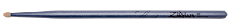 ZILDJIAN Drum Sticks, Chroma Serie, 5ACBU, blau