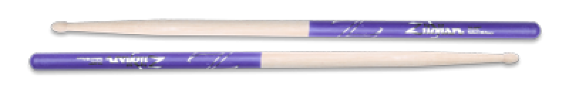ZILDJIAN Drum Sticks, Dip Serie, 5A Wood, natur, Dip lila