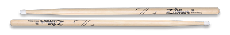 ZILDJIAN Drum Sticks, Hickory Nylon Tip Serie, 5A, natur